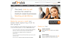 Desktop Screenshot of callonclick.com